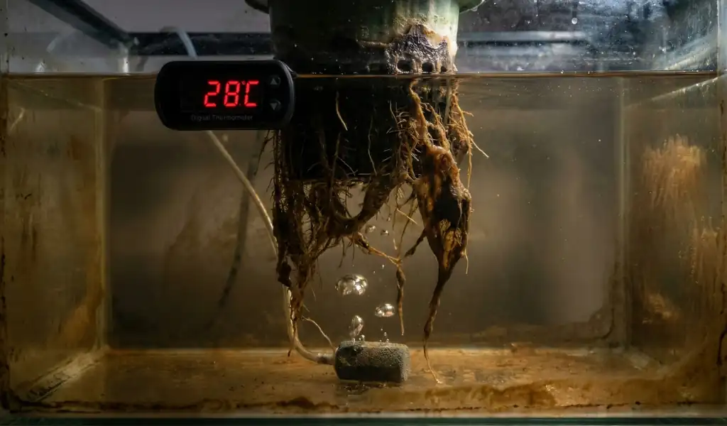 اشتباهات مربوط به اکسیژن‌رسانی و ریشه گیاه